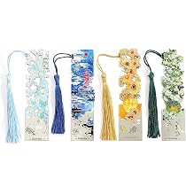 Amazon | Doyime ゴッホ・モネしおり 栞【4本セット】金属